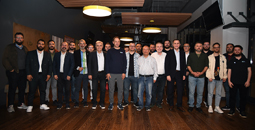 ENE VE ÖNGÖREN PLAY-OFF ÖNCESİ BURSA SPOR BASINIYLA BİR ARAYA GELDİ