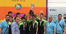 MİDİ VOLEYBOL TAKIMIMIZ TÜRKİYE İKİNCİSİ