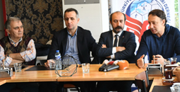 ÖNGÖREN VE ENE TSYD BURSA’NIN KONUĞU OLARAK SPOR BASINIYLA BİR ARAYA GELDİ