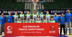 U16 ERKEKLER TÜRKİYE ŞAMPİYONASI BAŞLADI (1. GÜN)